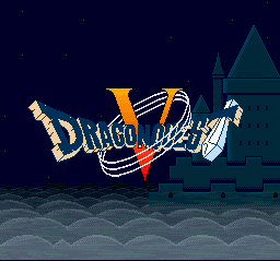 Dragon Quest V - Tenkuu no Hanayome Title Screen
